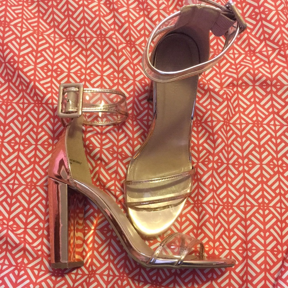 Rose Gold heels